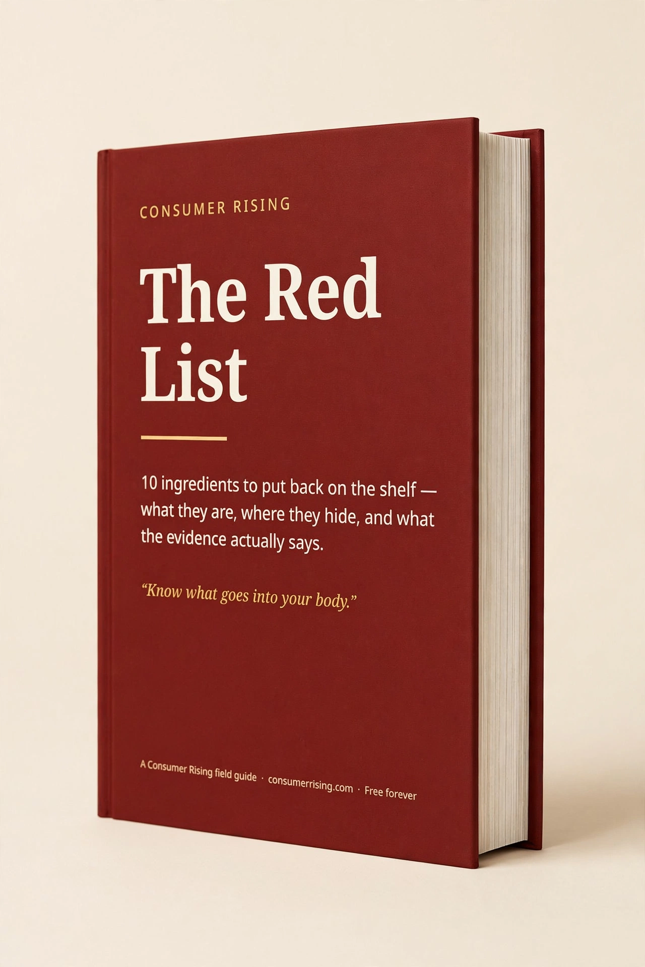 The Red List book